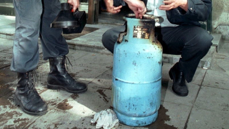 Газова бутилка се е запалила в монтанското село Славотин съобщиха