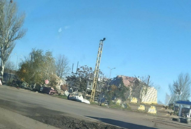 Украинските войски нанесоха удар по хотел, намиращ се на магистралата