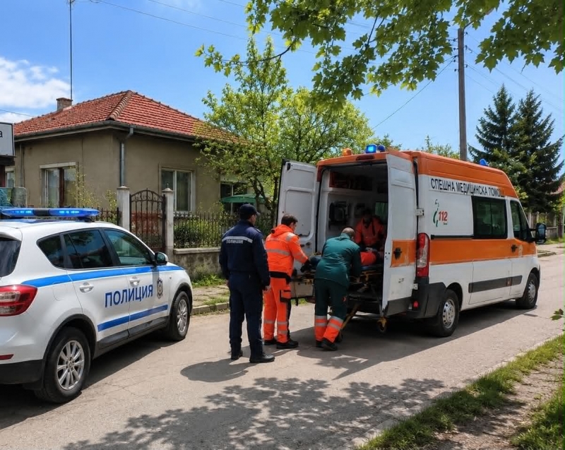 Ужасяващ случай от Врачанско! Дядо преряза гърлото си, вдигнаха го за болница в Плевен