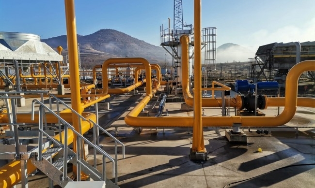 Цената на природния газ в Европа при откриването на търговията