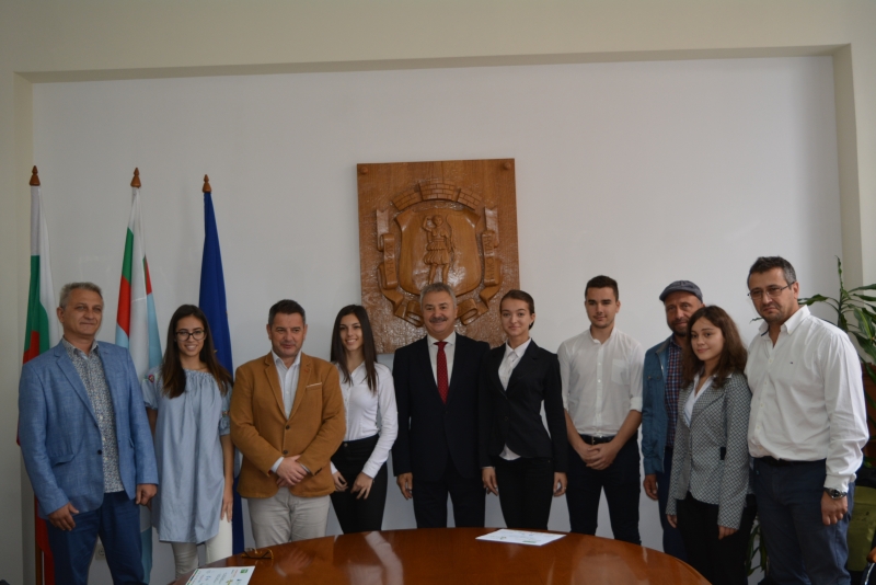 Енея Георгиева от 12 клас на Природо математическата гимназия в Монтана