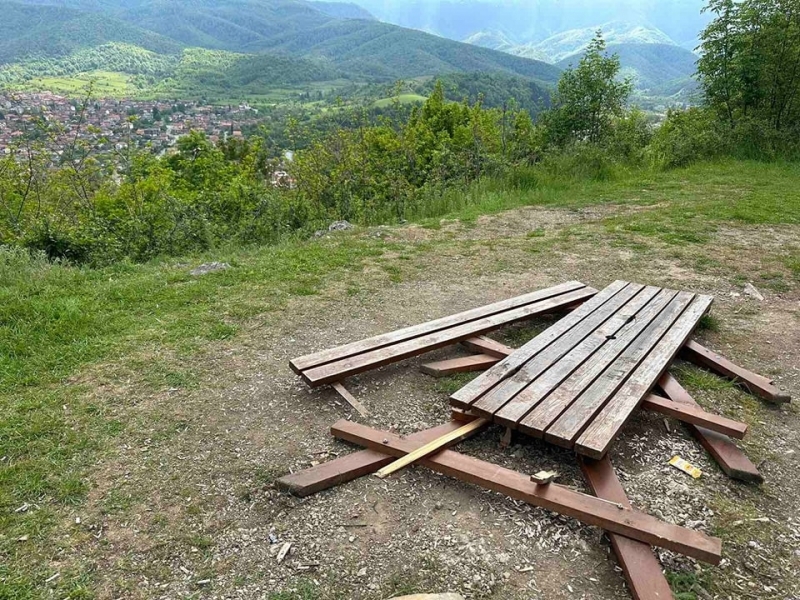 Община Берковица се оплака от поредна вандалска проява Жертва на