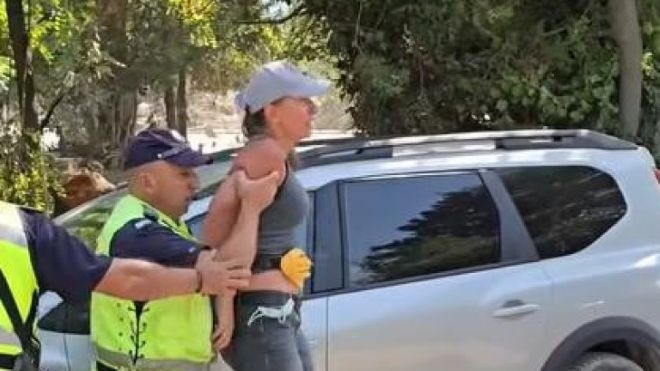 Задържаха жена при визитата на Радев в Струмяни, премиерът разпореди проверка