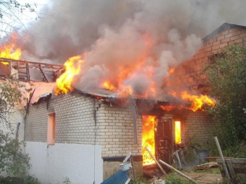 Пожар вилня в къща във Видинско съобщиха от полицията Инцидентът