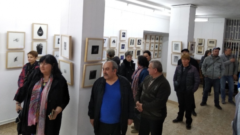 Национална изложба Малки графични форми 2018 откриха в Монтана Тя е