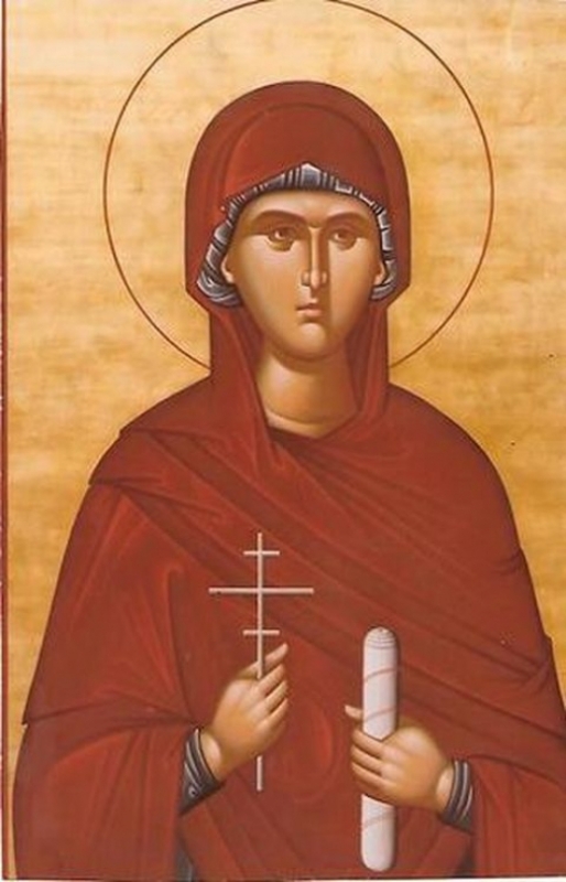 На Неделя след Рождество православната църква чества Св мчца Анисия