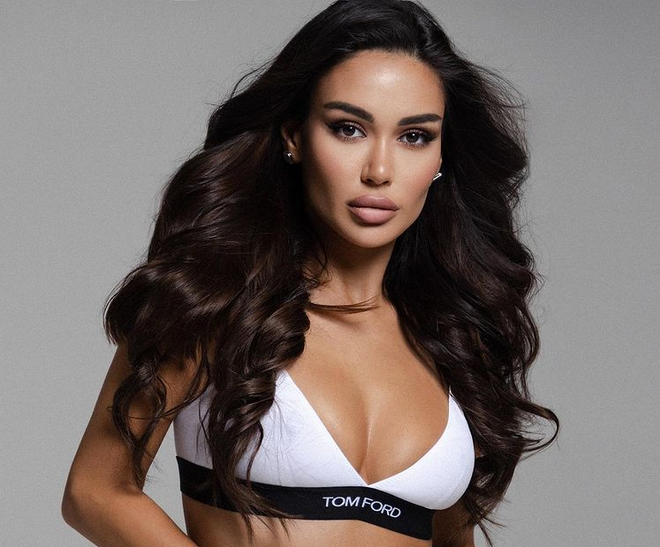 Приятелката на играча на Рубин Казан Владислав Игнатиев Аида