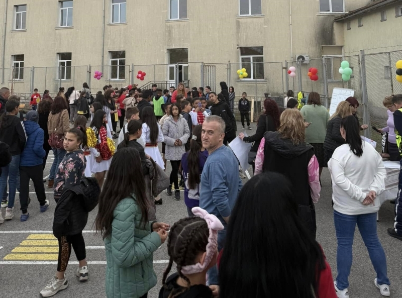 Ученици от Борован мериха сили в състезание по безопасност на движението