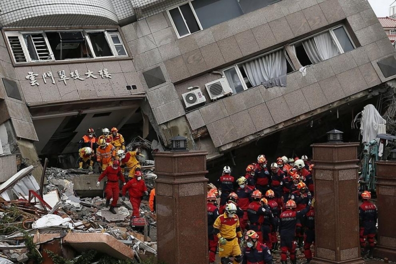 Девет са вече жертвите на земетресението в Тайван от вторник вечерта предаде