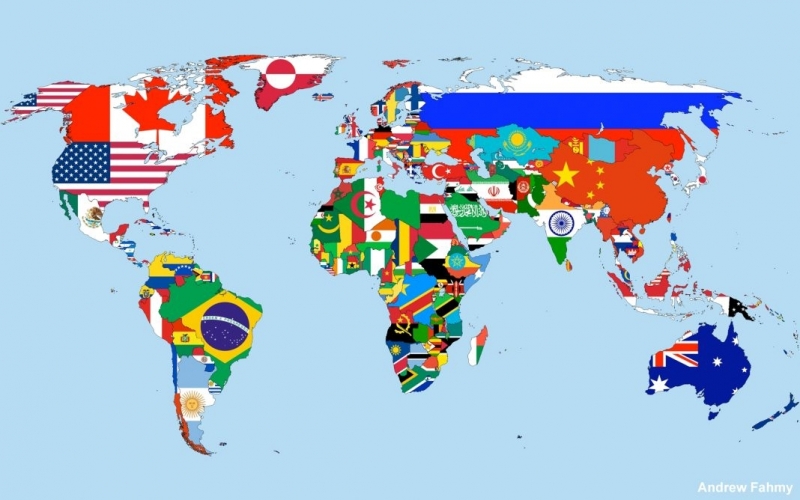 Колко знамена на държави по света разпознавате На Земята има