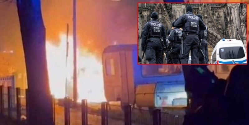 Арести и безредици в Германия белязаха новогодишната нощ Само в