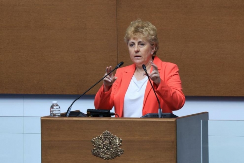 Виктория Василева от Величие се освобождава предсрочно като зам председател на Народното събрание като