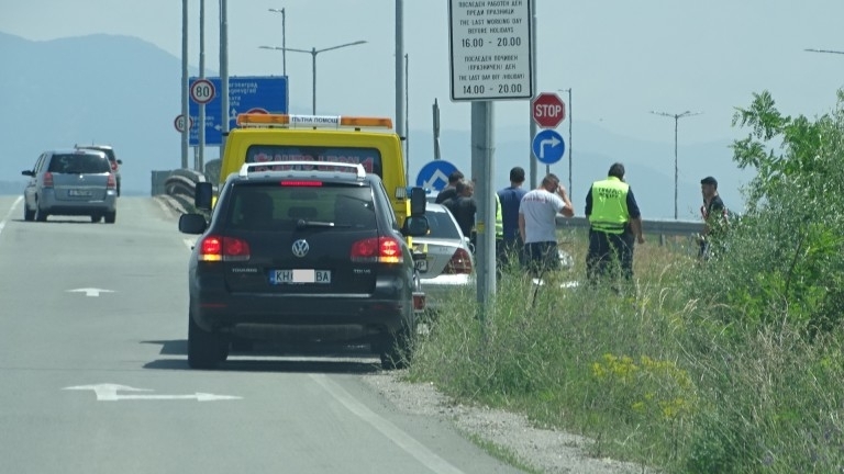 33-годишен мъж пострада при пътно произшествие в близост до Благоевград.