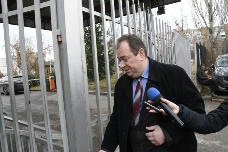 Бившият изпълнителен директор на КТБ Георги Христов излезе днес от