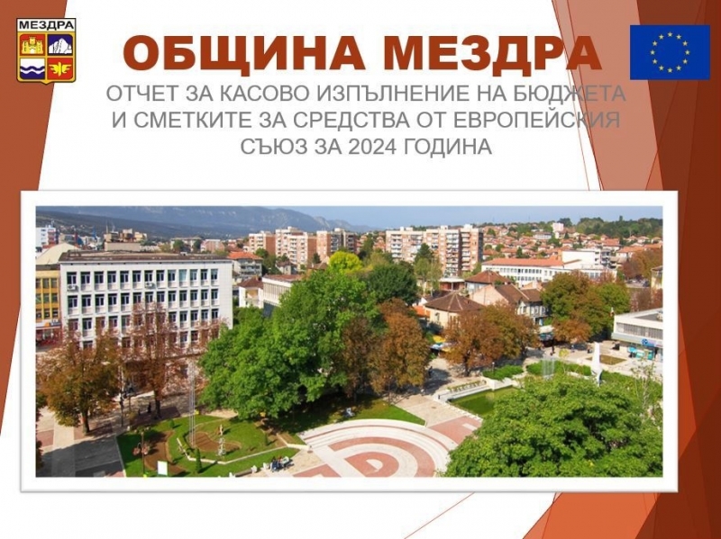 Канят на публично обсъждане на годишния отчет за изпълнение на бюджета на Община Мездра за 2024 г.