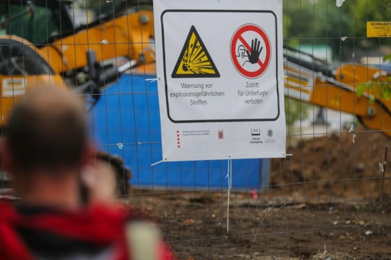 Петстотин килограмова американска бомба от Втората световна война бе открита