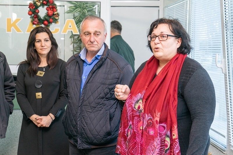 В навечерието на Богоявленските празници дългогодишният служител в Районно управление