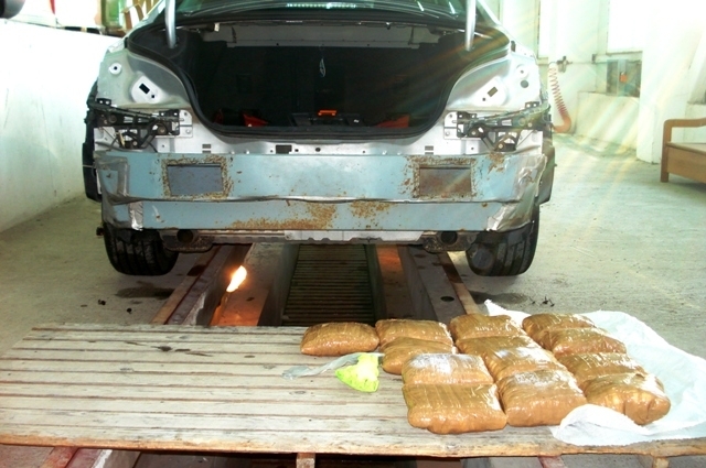 13 665 кг метаамфетамин задържаха митически и гранични служители в района