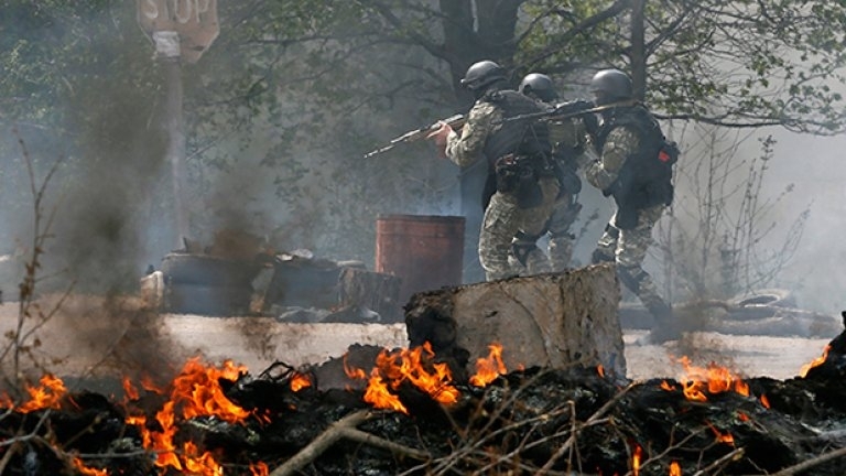 Обстрелван е контролно-пропускателен пункт за евакуация на цивилни край Киев,