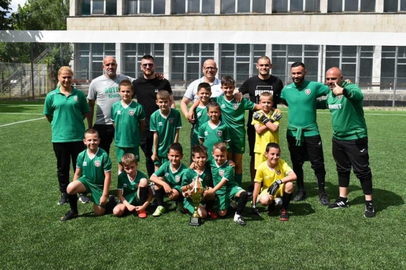 Децата на Ботев Враца спечелиха турнира Ботева слава съобщиха от
