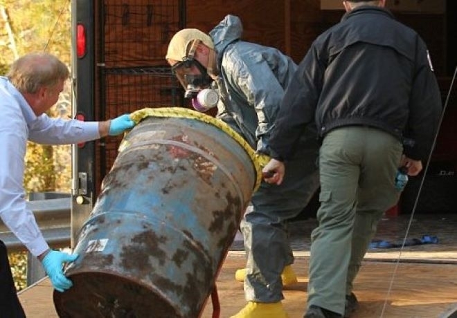 В полското село Белевицко служителите на реда са открили около