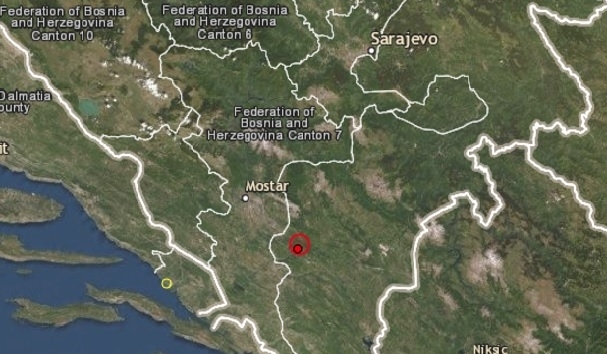Земетресение с магнитуд 5,2 степен разтърси Босна и Херцеговина в