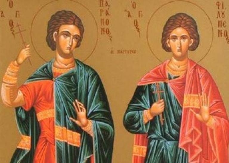 На 18 ноември почитаме Светите Платон и Роман.
Свети Платон се