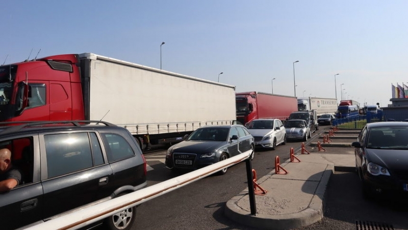 Натоварен е трафикът по път I 1 Монтана Видин в