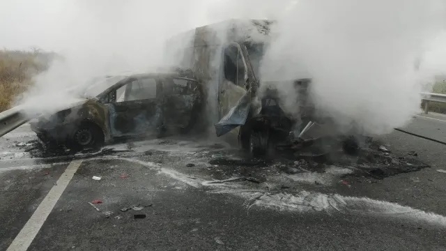 Верижна катастрофа на пътя Пловдив – Пазарджик взе жертва. Ударили