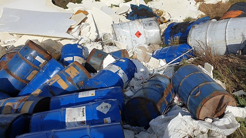 Задържан е мъж който има промишлен склад до гара Яна