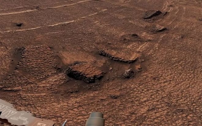 Странни образувания откри Curiosity на Марс