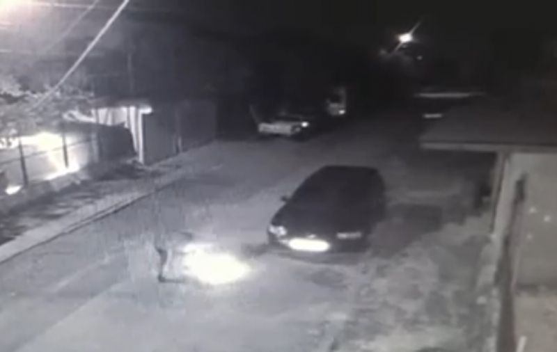 Агенция BulNews се сдоби с видео от палежа на колата