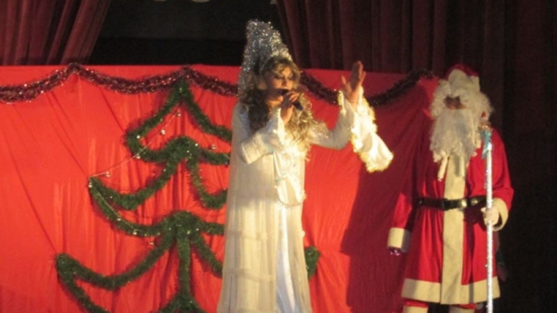 Започнаха коледно новогодишните тържества в община Ружинци Децата бяха зарадвани с