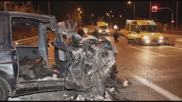 В Гърция е станало тежко ПТП с участието на микробус