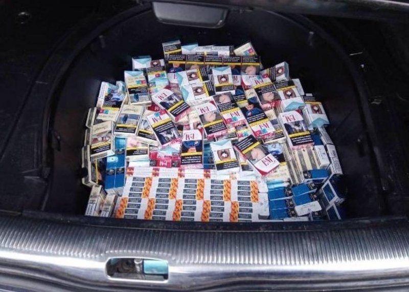 Митнически служители откриха 73 840 къса - 3682 кутии цигари