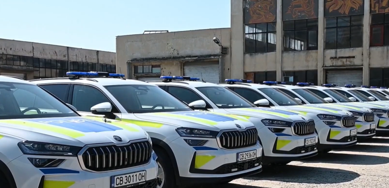Областната дирекция на МВР във Видин обнови автопарка си с