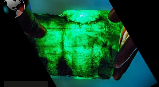 Миньорът Ричард Капета откри в рудник в Замбия огромен и