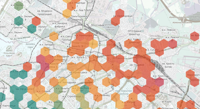 На две от градските станции днес се очаква повишение на