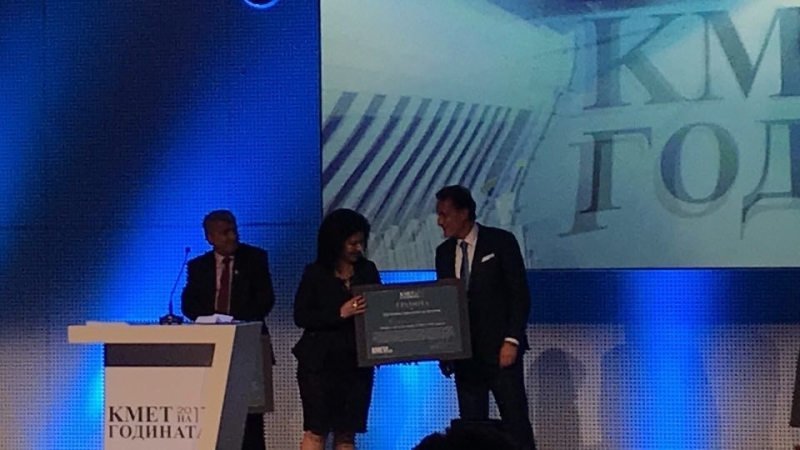 Днес на официална церемония в София Маринела Николова получи награда