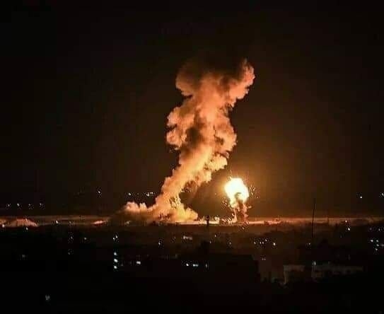 Тази нощ Израел нанесе трети удар по военното летище в