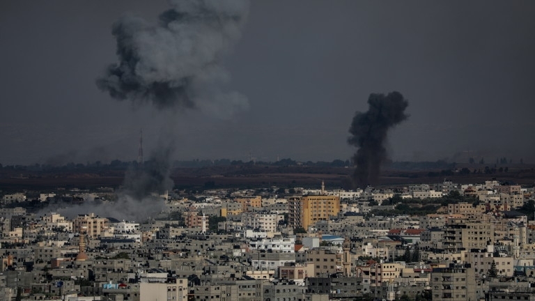 Израелските военновъздушни сили продължиха контраатаките си в ивицата Газа след мащабното