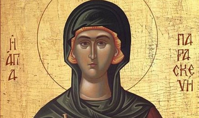 Църквата отдава почит към делото и паметта на преподобната Параскева Петка