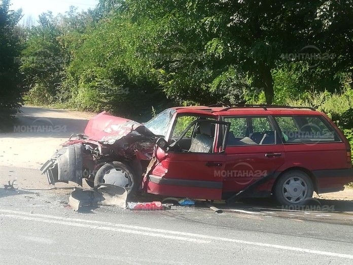 Тежка катастрофа е станала на главен път E 79 край Монтана