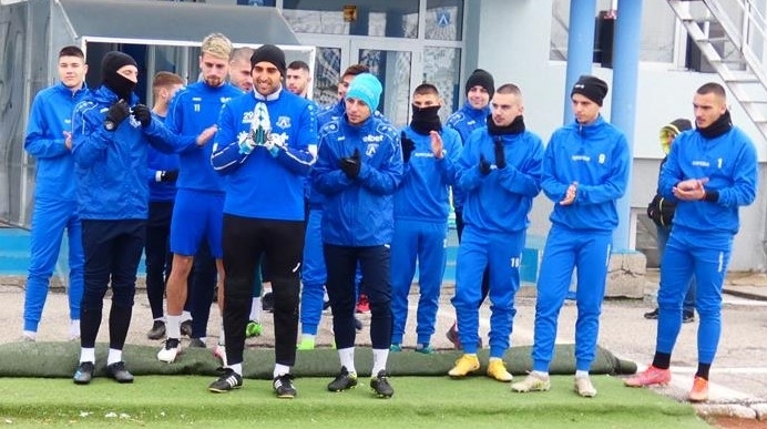 В четвъртата си контролна среща на лагера в Сандански отборът