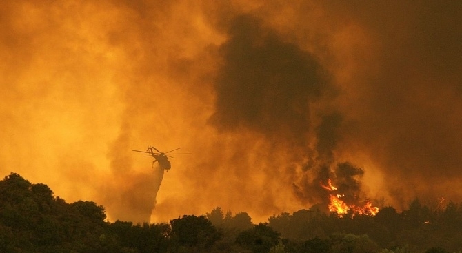 Висок риск от пожари има в Гърция заради високите температури
