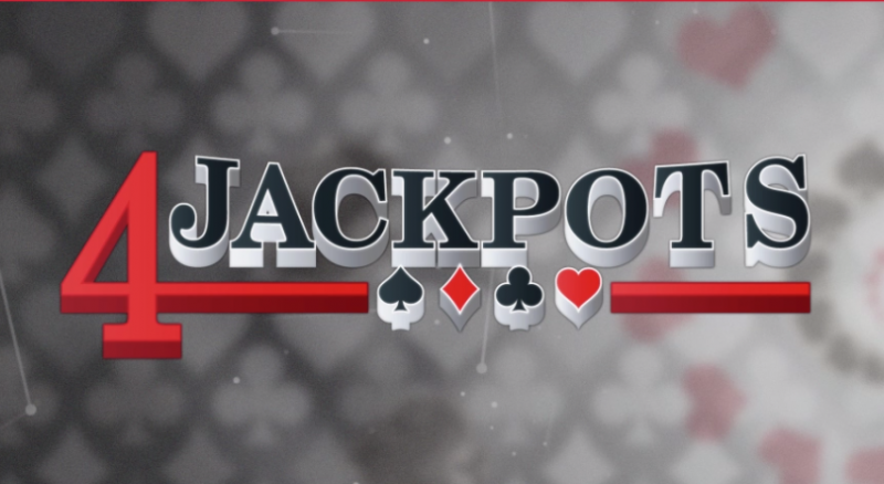 Премии в три от четирите нива в играта 4 Jackpots