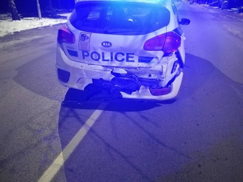 Истински екшън се е разиграл тази нощ около 03 00 часа