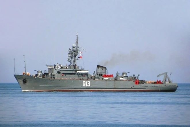 Украинските отбранителни сили са поразили руския морски миночистач Ковровец съобщи
