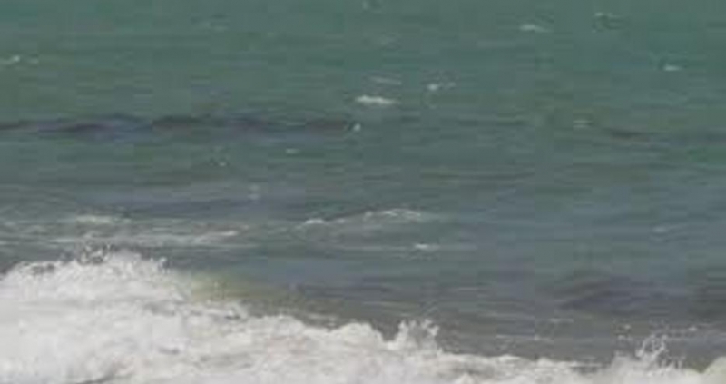 Труп на възрастен мъж е изхвърлило морето преди минути в