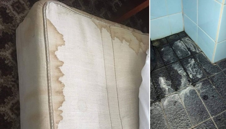 Мизерия и нулева хигиена в хотел с категория 4 звезди